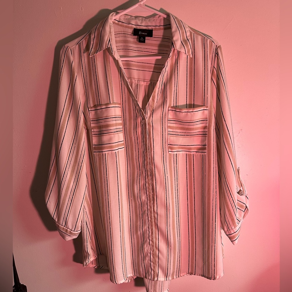 Flannel type button down